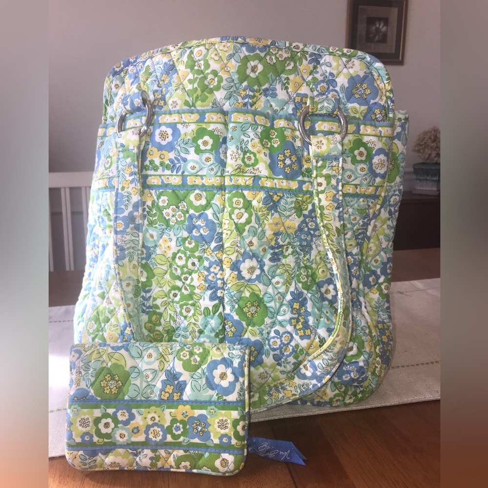 Vera Bradley English Meadow tote and wallet set